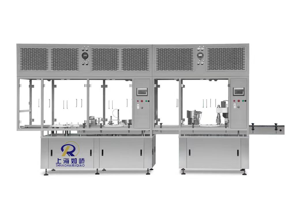 无菌灌装加塞轧盖生产线